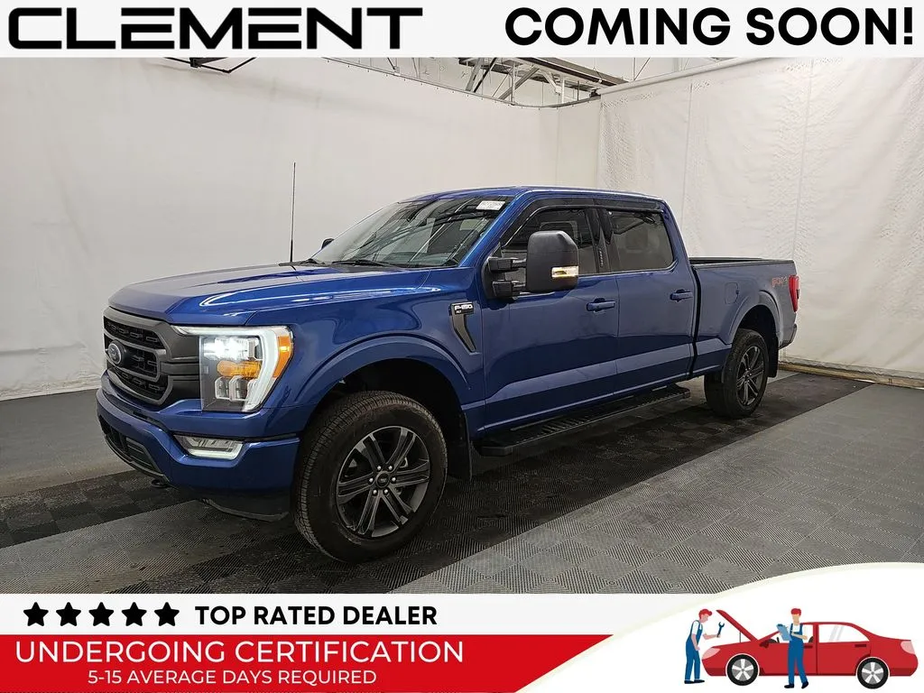 Blue 2022 Ford F-150 XLT for sale in St. Charles, MO