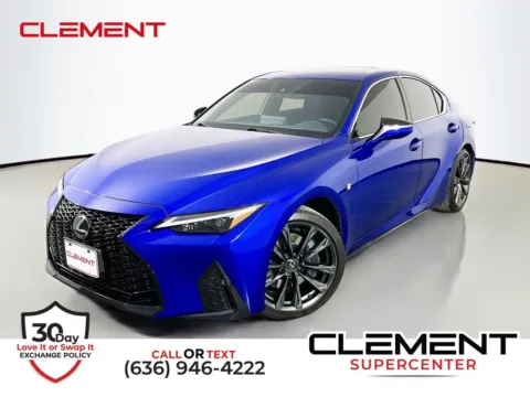 Blue 2024 Lexus IS 350 F SPORT for sale in St. Charles, MO