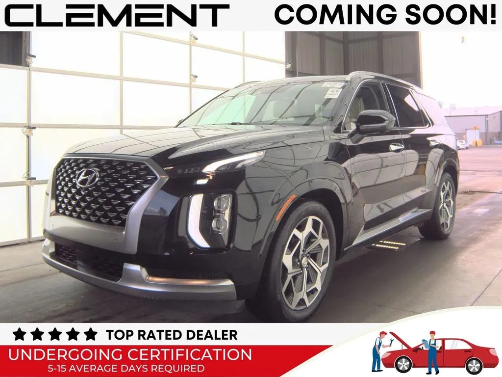Black 2021 Hyundai Palisade Calligraphy for sale in St. Charles, MO