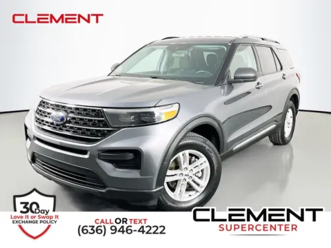 Gray 2022 Ford Explorer XLT for sale in St. Charles, MO