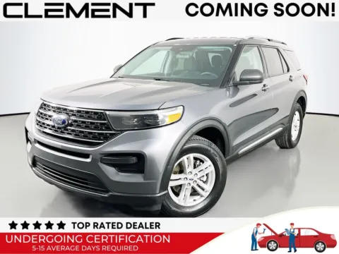 Gray 2022 Ford Explorer XLT for sale in St. Charles, MO