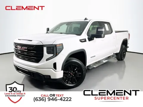 White 2022 GMC Sierra 1500 Elevation for sale in St. Charles, MO