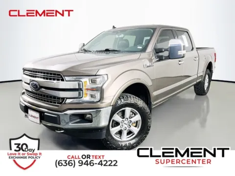 Gray 2019 Ford F-150 Lariat for sale in St. Charles, MO