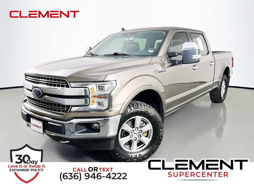 Gray 2019 Ford F-150 Lariat for sale in St. Charles, MO