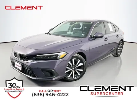 Purple 2022 Honda Civic EX-L for sale in St. Charles, MO