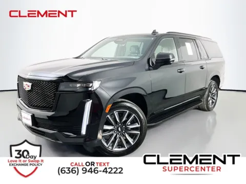 Black 2023 Cadillac Escalade ESV Sport for sale in St. Charles, MO