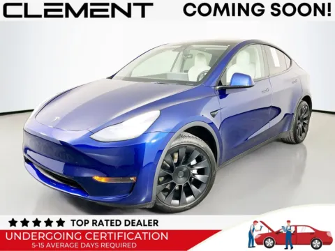 Blue 2021 Tesla Model Y Long Range for sale in St. Charles, MO