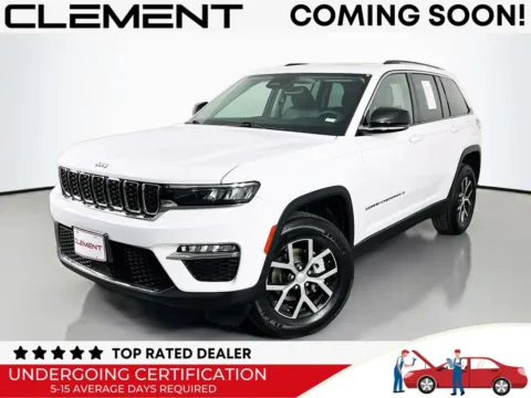 White 2023 Jeep Grand Cherokee Limited for sale in St. Charles, MO