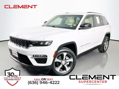 White 2023 Jeep Grand Cherokee Limited for sale in St. Charles, MO