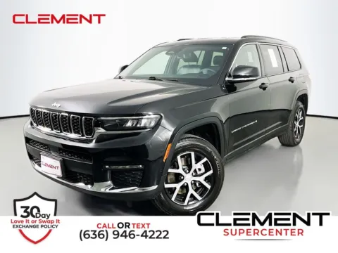 Black 2024 Jeep Grand Cherokee L Limited for sale in St. Charles, MO