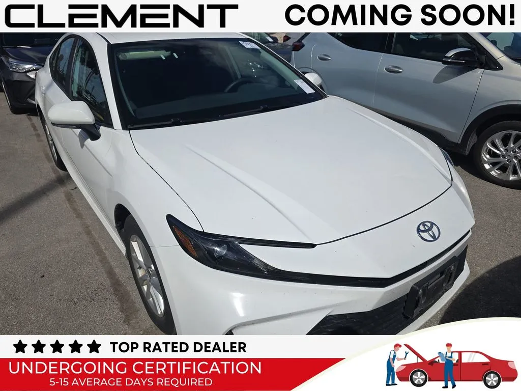 White 2025 Toyota Camry LE for sale in St. Charles, MO