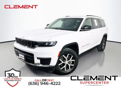 White 2024 Jeep Grand Cherokee L Limited for sale in St. Charles, MO