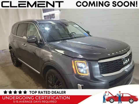 Gray 2022 Kia Telluride SX for sale in St. Charles, MO