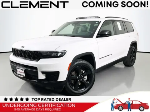 White 2023 Jeep Grand Cherokee L Altitude for sale in St. Charles, MO