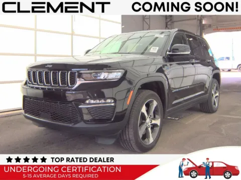 Black 2022 Jeep Grand Cherokee 4xe for sale in St. Charles, MO