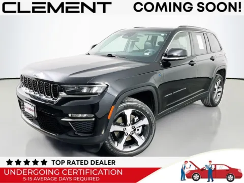 Black 2022 Jeep Grand Cherokee 4xe for sale in St. Charles, MO