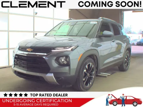 Gray 2022 Chevrolet TrailBlazer LT for sale in St. Charles, MO