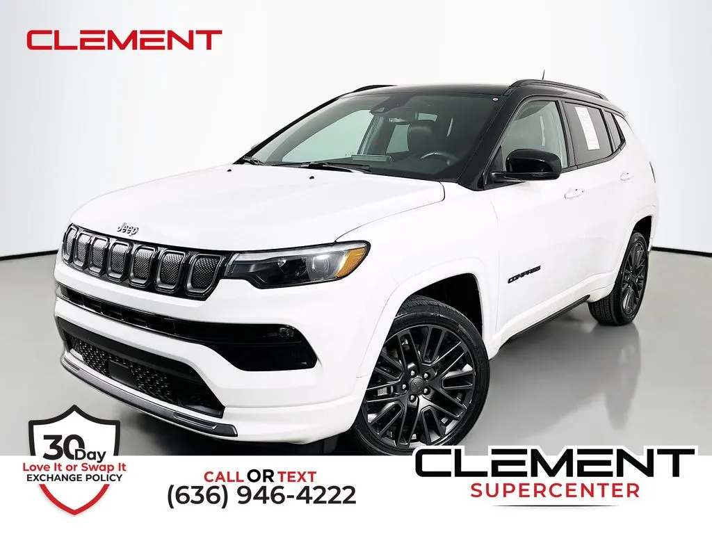 White 2022 Jeep Compass High Altitude for sale in St. Charles, MO