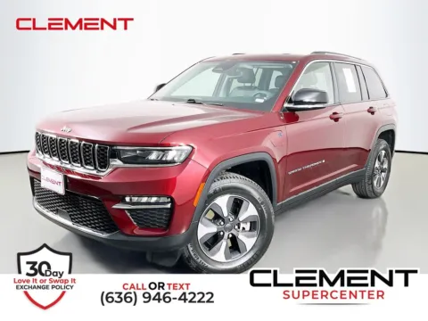 Red 2022 Jeep Grand Cherokee 4xe for sale in St. Charles, MO