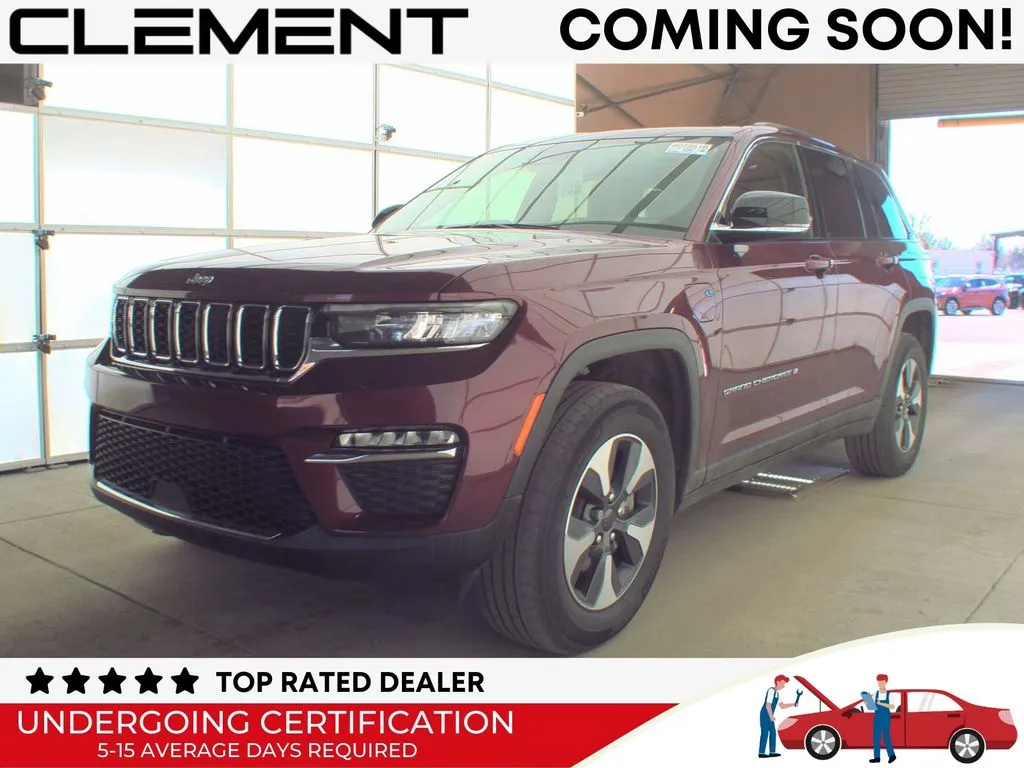 Red 2022 Jeep Grand Cherokee 4xe for sale in St. Charles, MO