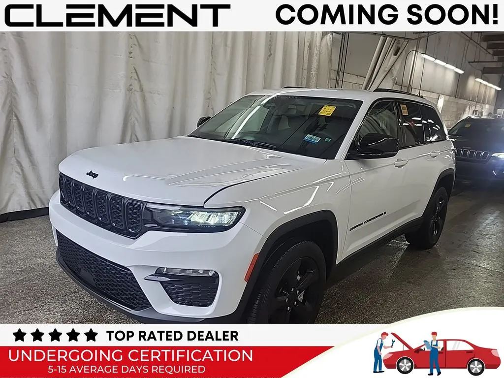 White 2023 Jeep Grand Cherokee Limited for sale in St. Charles, MO