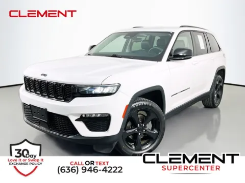 White 2023 Jeep Grand Cherokee Limited for sale in St. Charles, MO