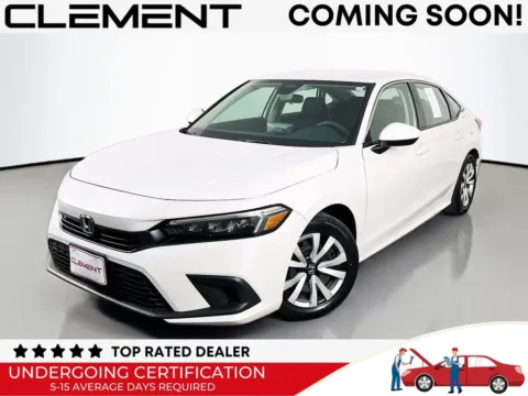 White 2024 Honda Civic LX for sale in St. Charles, MO