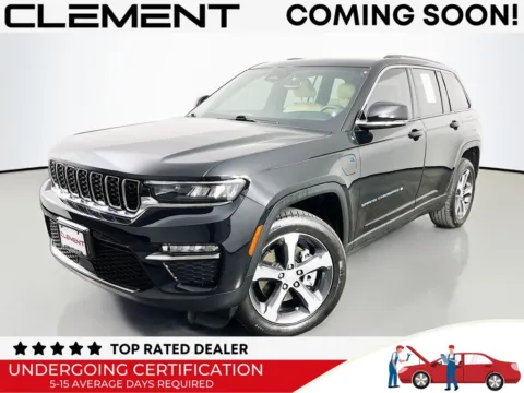 Black 2022 Jeep Grand Cherokee 4xe for sale in St. Charles, MO