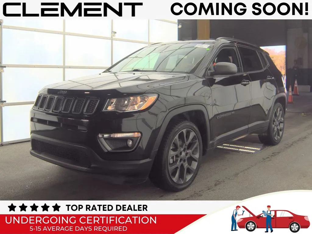Black 2021 Jeep Compass 80th Special Edition for sale in St. Charles, MO