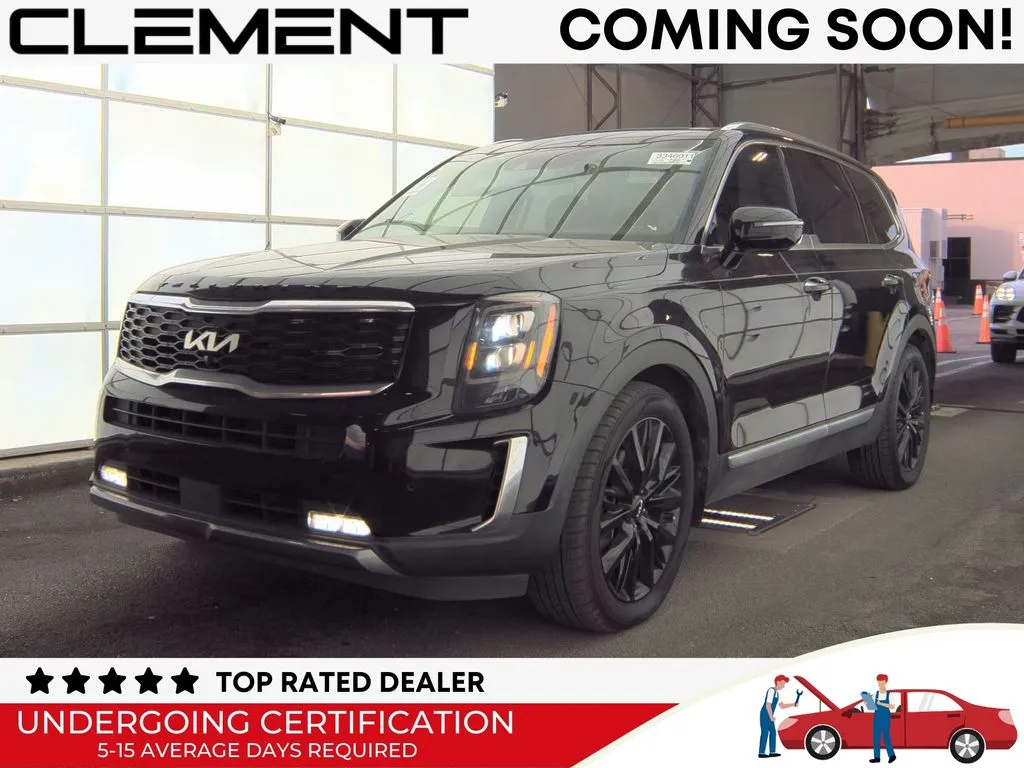 Black 2022 Kia Telluride SX for sale in St. Charles, MO