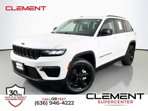 White 2023 Jeep Grand Cherokee Limited for sale in St. Charles, MO