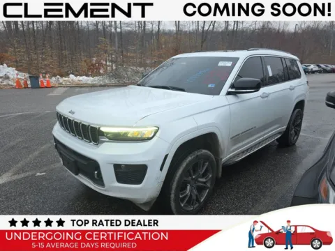 White 2023 Jeep Grand Cherokee L Overland for sale in St. Charles, MO