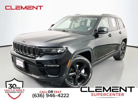 Black 2023 Jeep Grand Cherokee Limited for sale in St. Charles, MO
