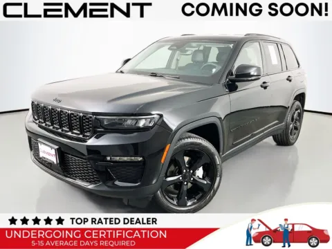 Black 2023 Jeep Grand Cherokee Limited for sale in St. Charles, MO