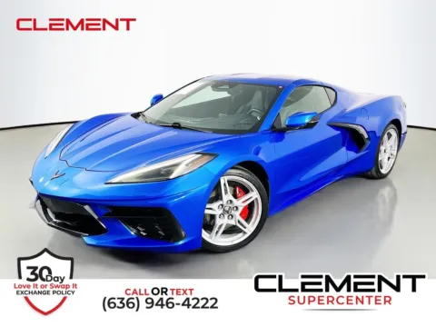Blue 2024 Chevrolet Corvette Stingray for sale in St. Charles, MO