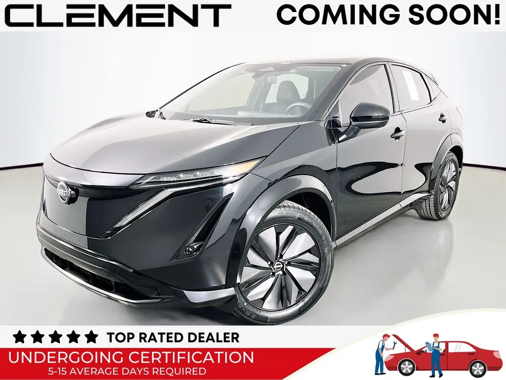 Black 2025 Nissan Ariya EVOLVE+ e-4ORCE for sale in St. Charles, MO