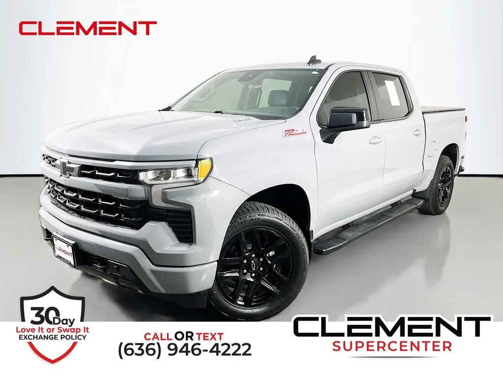 Gray 2024 Chevrolet Silverado 1500 RST for sale in St. Charles, MO