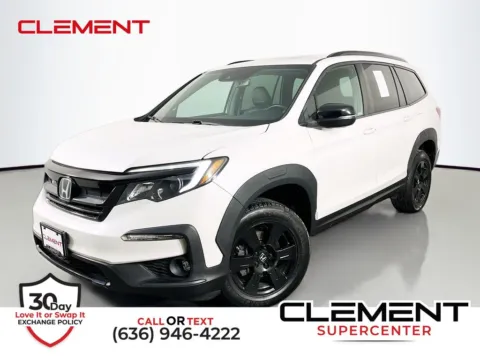 White 2022 Honda Pilot TrailSport for sale in St. Charles, MO
