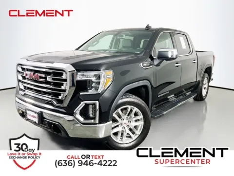 Black 2020 GMC Sierra 1500 SLT for sale in St. Charles, MO