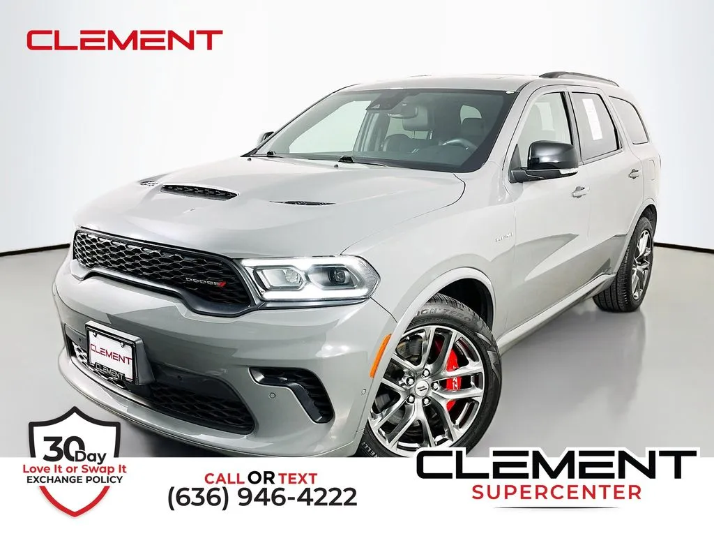 Gray 2024 Dodge Durango R/T Plus for sale in St. Charles, MO