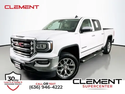 White 2017 GMC Sierra 1500 SLT for sale in St. Charles, MO