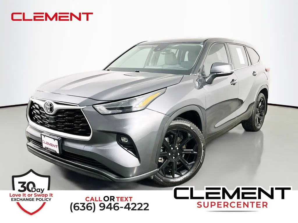 Gray 2023 Toyota Highlander LE for sale in St. Charles, MO