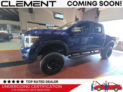 Blue 2021 Nissan Titan PRO-4X for sale in St. Charles, MO