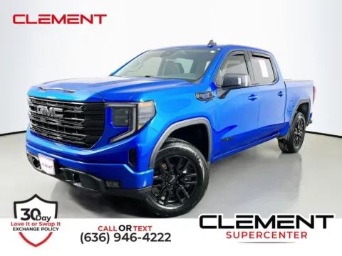 Blue 2023 GMC Sierra 1500 Elevation for sale in St. Charles, MO