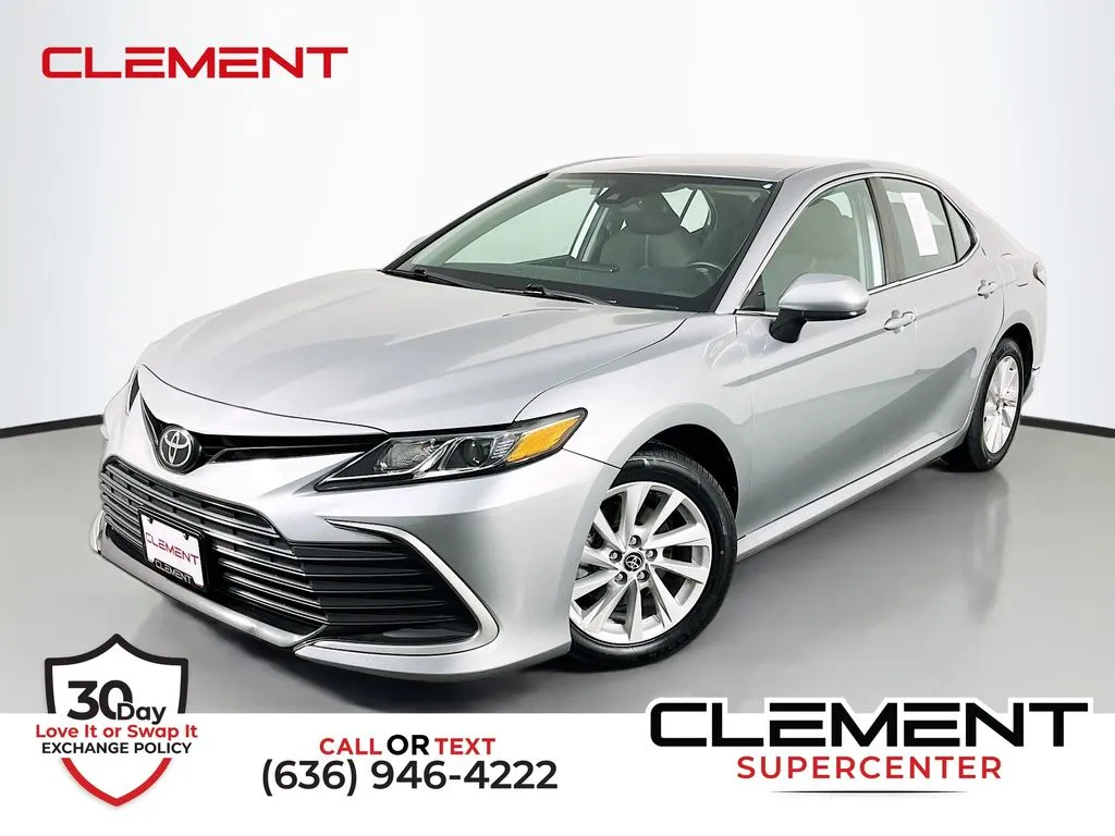 Silver 2022 Toyota Camry LE for sale in St. Charles, MO