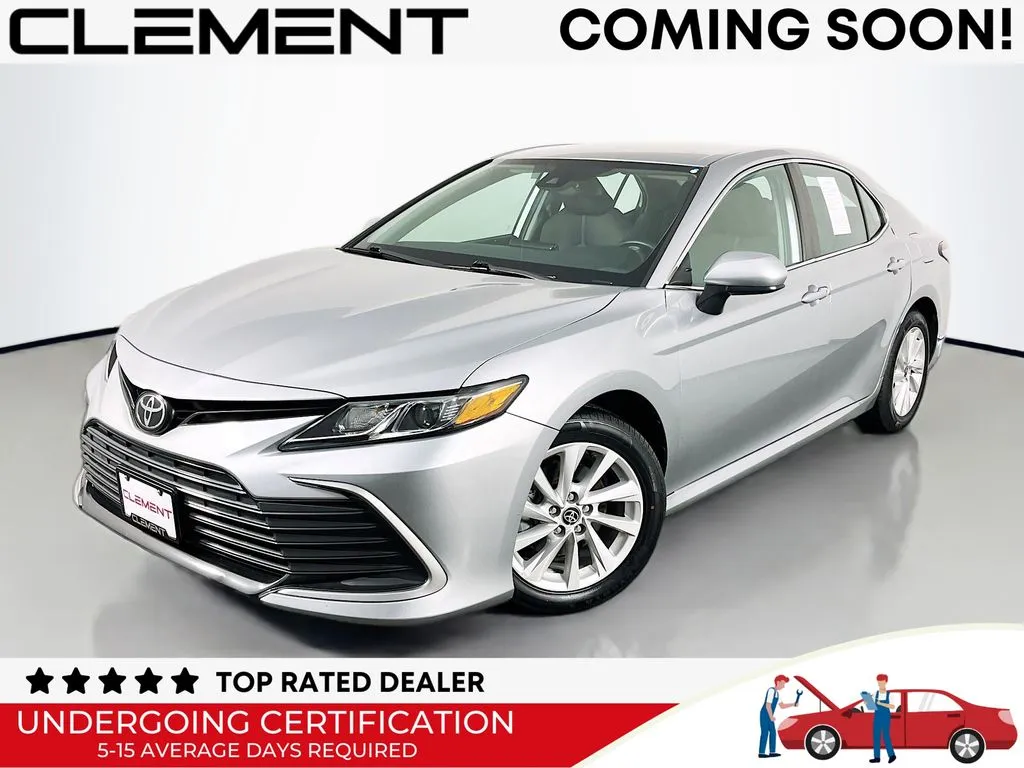 Silver 2022 Toyota Camry LE for sale in St. Charles, MO