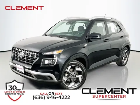 Black 2024 Hyundai Venue SEL for sale in St. Charles, MO