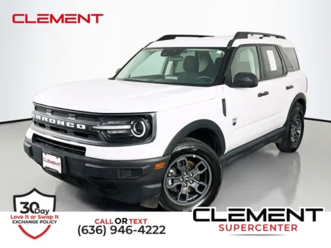 White 2024 Ford Bronco Sport Big Bend for sale in St. Charles, MO