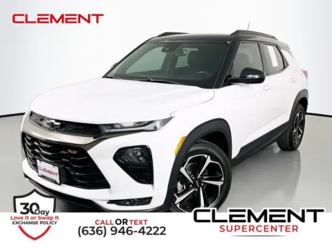 White 2021 Chevrolet TrailBlazer RS for sale in St. Charles, MO