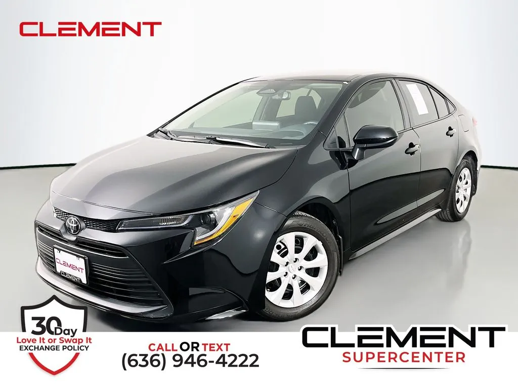 Black 2025 Toyota Corolla LE for sale in St. Charles, MO